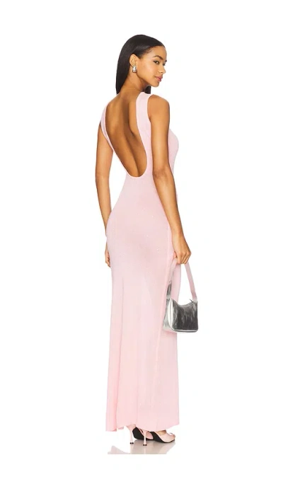 Runaway The Label Adriana Maxi Dress In Pink