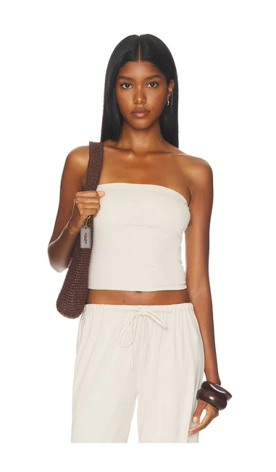 Runaway The Label Anji Strapless Top In White