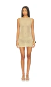 Runaway The Label Ariya Mini Dress In Neutral