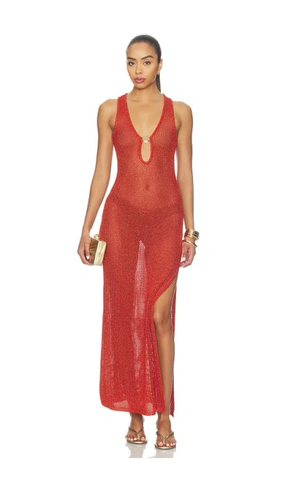 Runaway The Label Ariya Sleeveless Knit Maxi Dress