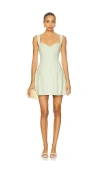 Runaway The Label Bethan Mini Dress In Green