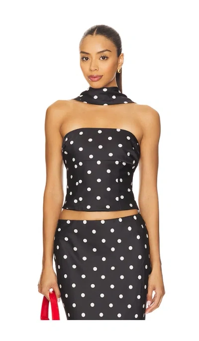 Runaway The Label Blaine Top In Black