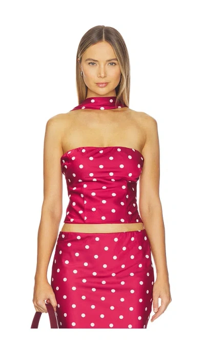 Runaway The Label Blaine Top In Purple