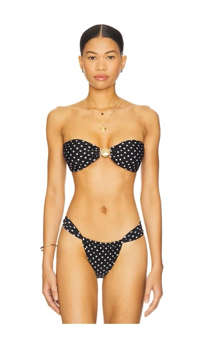 Runaway The Label Brazil Bikini Top In Black