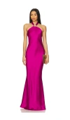 Runaway The Label Chara Maxi Dress In Rose