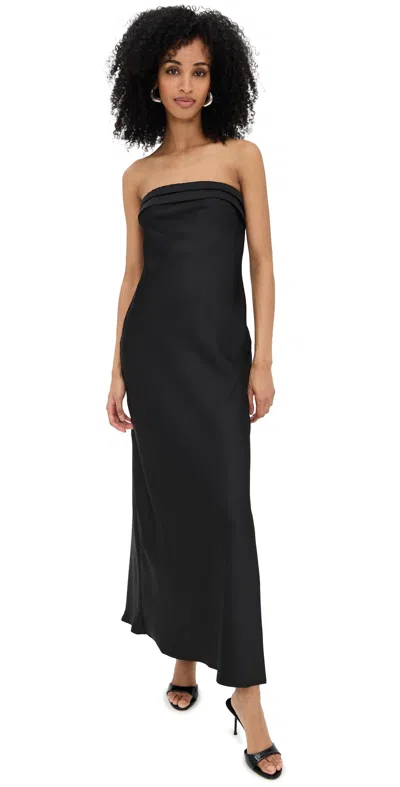 Runaway The Label Delilah Maxi Dress Black
