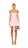 Runaway The Label Ebony Mini Dress In Pink
