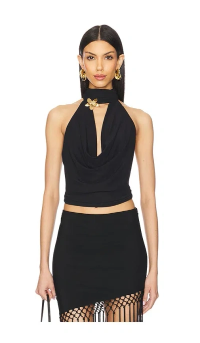 Runaway The Label Farley Top In Black