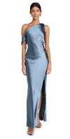 Runaway The Label Gia Maxi Dress Slate In Slate