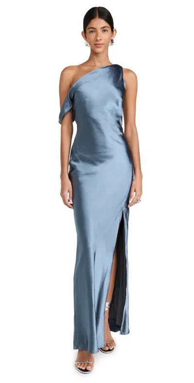 Runaway The Label Gia Maxi Dress Slate