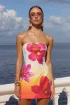 Runaway The Label Ibiza Mini Dress - Tropical Ombre