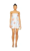 Runaway The Label Ibiza Mini Dress In Multi
