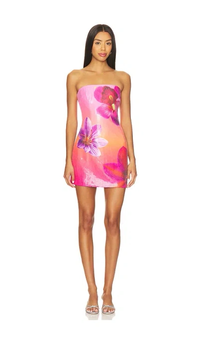 Runaway The Label Ibiza Mini Dress In Multi