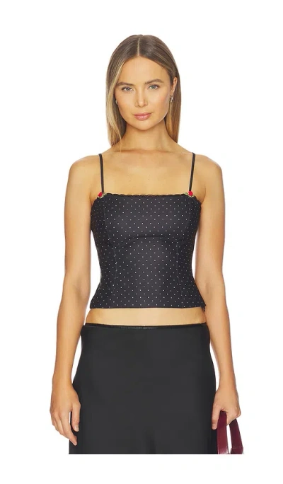 Runaway The Label Josie Top In Black