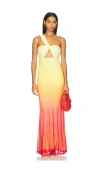 Runaway The Label Kyree Maxi Dress In Multi