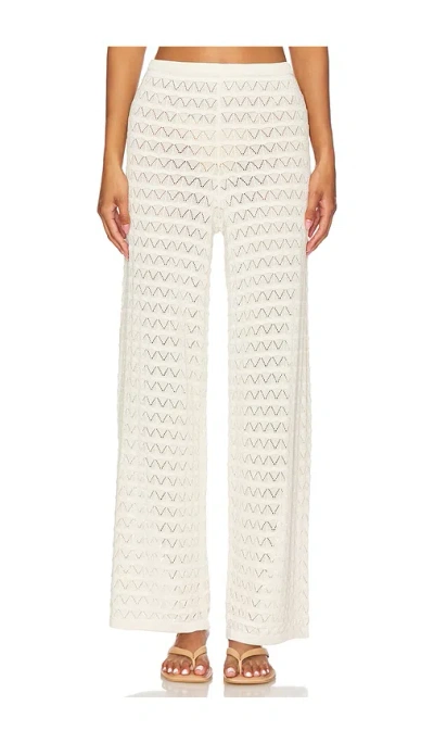 Runaway The Label Loui Pant In Ivory