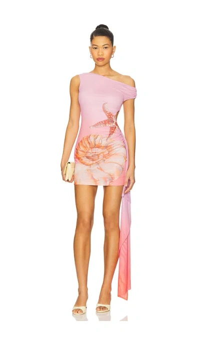 Runaway The Label Mara Mini Dress In Pink
