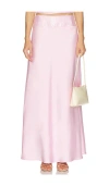 Runaway The Label Medina Maxi Skirt In Pink