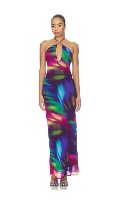 Runaway The Label Mirae Cross Front Maxi Dre