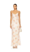 Runaway The Label Niyah Maxi Dress In Pink