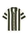 Runaway The Label Presley Shirt In Green,white