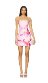 Runaway The Label Primrose Mini Dress In Pink