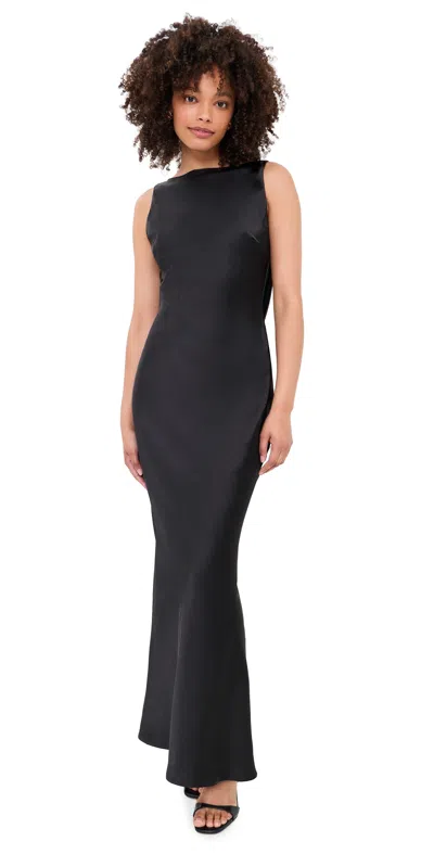 Runaway The Label Raelyn Maxi Dress Black