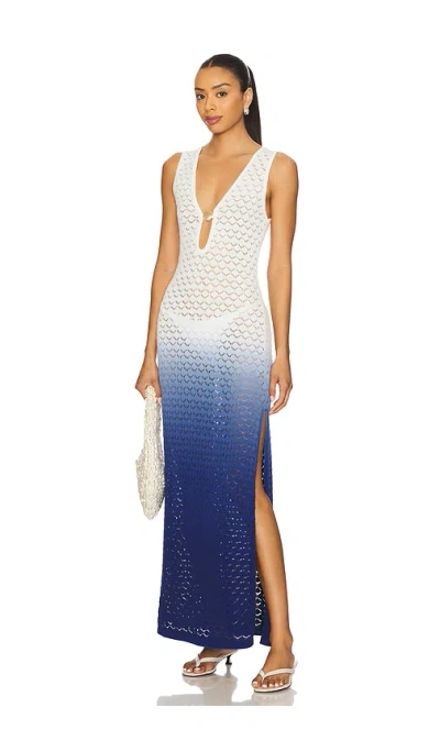 Runaway The Label Reina Maxi Dress In Multi