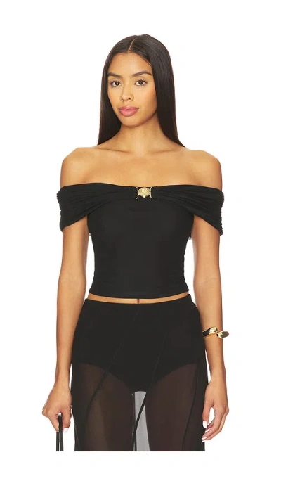 Runaway The Label Rikki Top In Black
