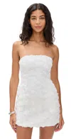 Runaway The Label Rosaline Mini Dress White In White