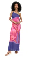 Runaway The Label Sondrey Maxi Dress Casanova In Casanova