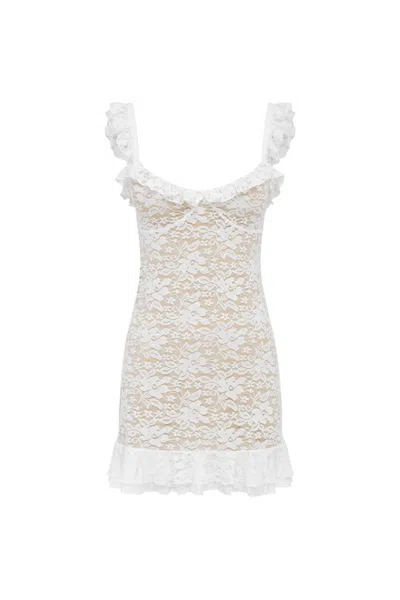 Runaway The Label Women's Ava Mini Dress In White