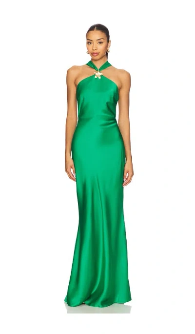 Runaway The Label X Revolve Chara Maxi Dress In Green