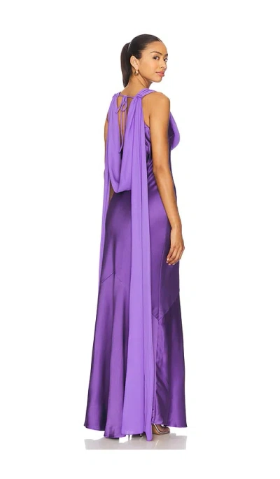 Runaway The Label X Revolve Gabriella Maxi Dress In Purple