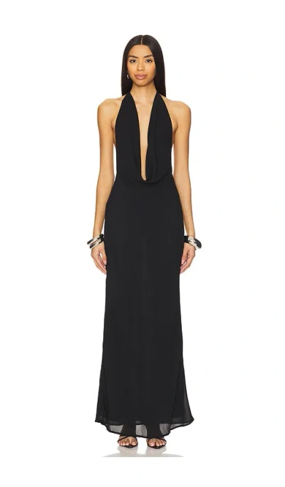 Runaway The Label X Revolve Lexie Maxi Dress In Black