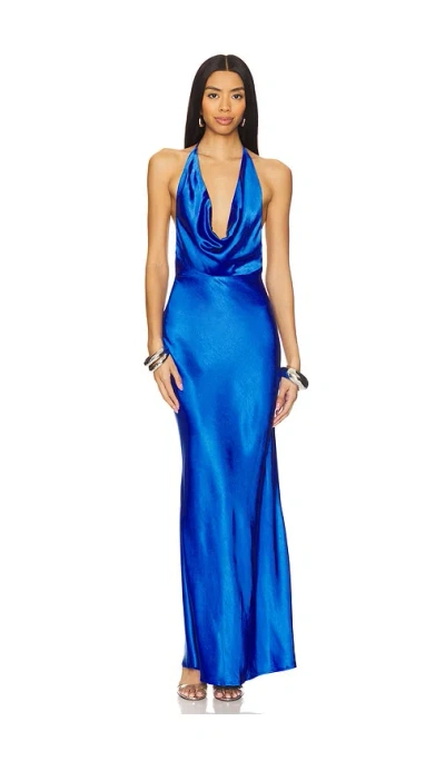 Runaway The Label X Revolve Posey Maxi Dress In Royal