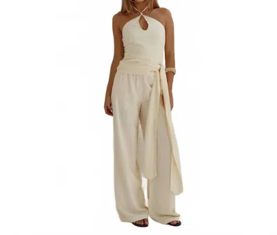 Runaway Yara Pants In Butter In White