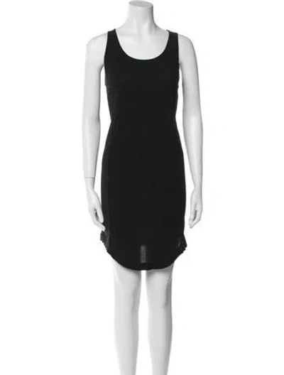 Pre-owned Rundholz Baby Cashmere Dress In Black