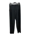 Rundholz Black Label Belt-loop Casual Pants In Black