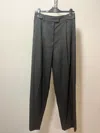 Rundholz Black Label Belt-loop Casual Pants In Black