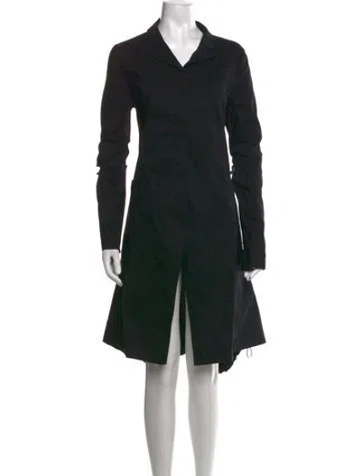Pre-owned Rundholz Black Label Linen Long Dress In Black