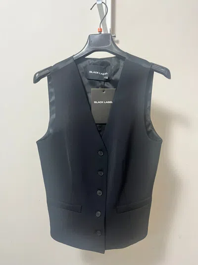Rundholz Black Label Logo Vest In Black