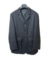 Rundholz Black Label Long-sleeved Suit Coat In Black