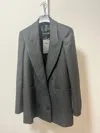 Rundholz Black Label Long-sleeved Suit Coat In Black