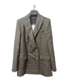 Rundholz Black Label Long-sleeved Suit Coat In Gray