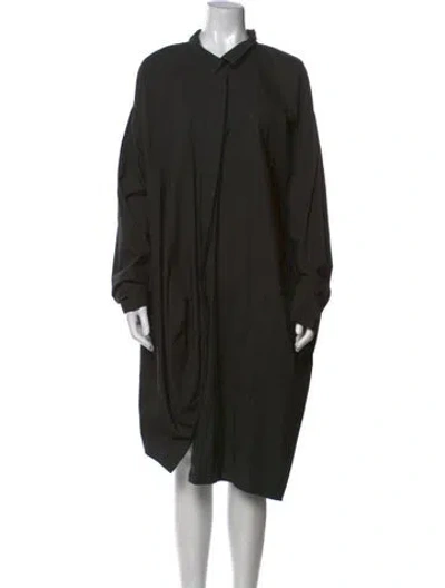 Pre-owned Rundholz Black Label Midi Length Dress In Black