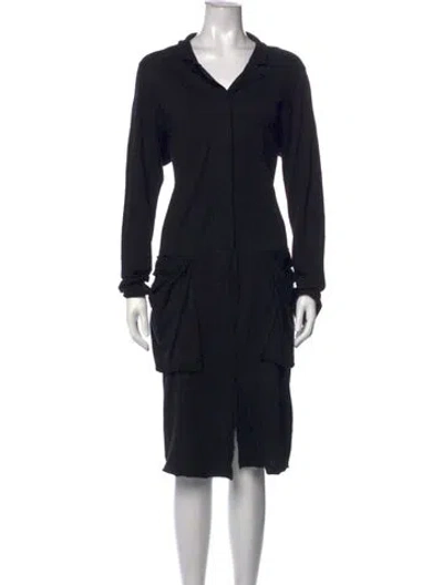 Pre-owned Rundholz Black Label Midi Length Dress In Black