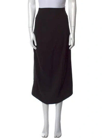 Pre-owned Rundholz Black Label Midi Length Skirt In Black