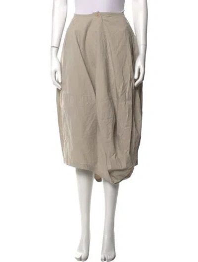 Pre-owned Rundholz Black Label Midi Length Skirt In Neutrals