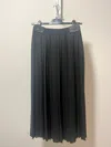 Rundholz Black Label Pleated Detail Skirt In Black